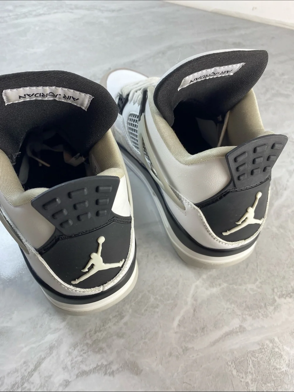 Jordan Men’s Sneakers in White, Black, Cream